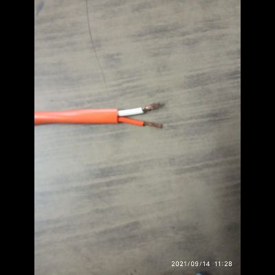2-core x 1.2 sq mm type S compensating cable, PVC insulation and sheath